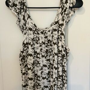 Floral Sleeveless Top